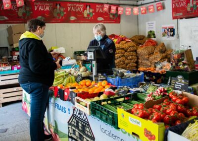 marché fruits et légumes à Sarreguemines